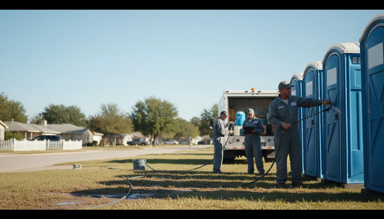 Long-Term Portable Toilet Rental in Petersburg, VA near me